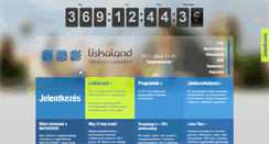 Desktop Screenshot of liskaland.hu